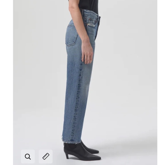 Agolde 90s mid rise loose fit in hooked, size 28 - Picture 4 of 7